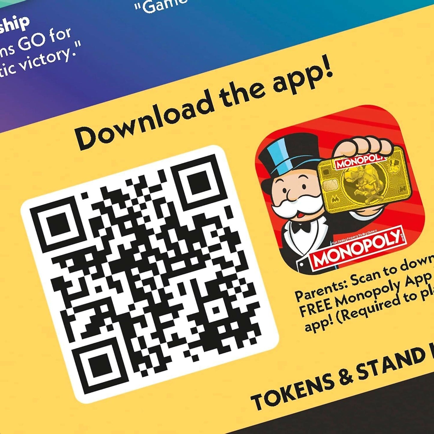 Hasbro -  Gaming - Monopoly App Banking Board Game