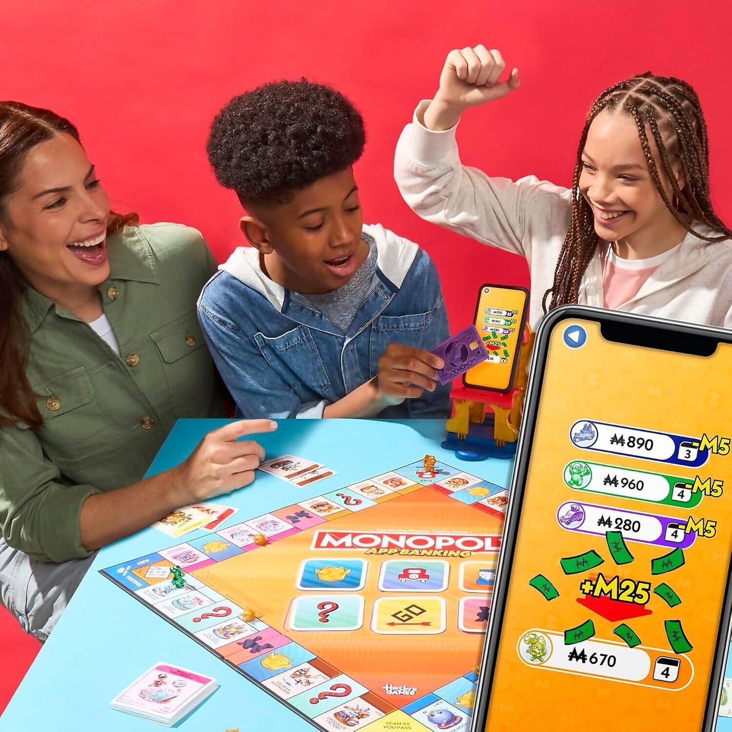 Hasbro -  Gaming - Monopoly App Banking Board Game
