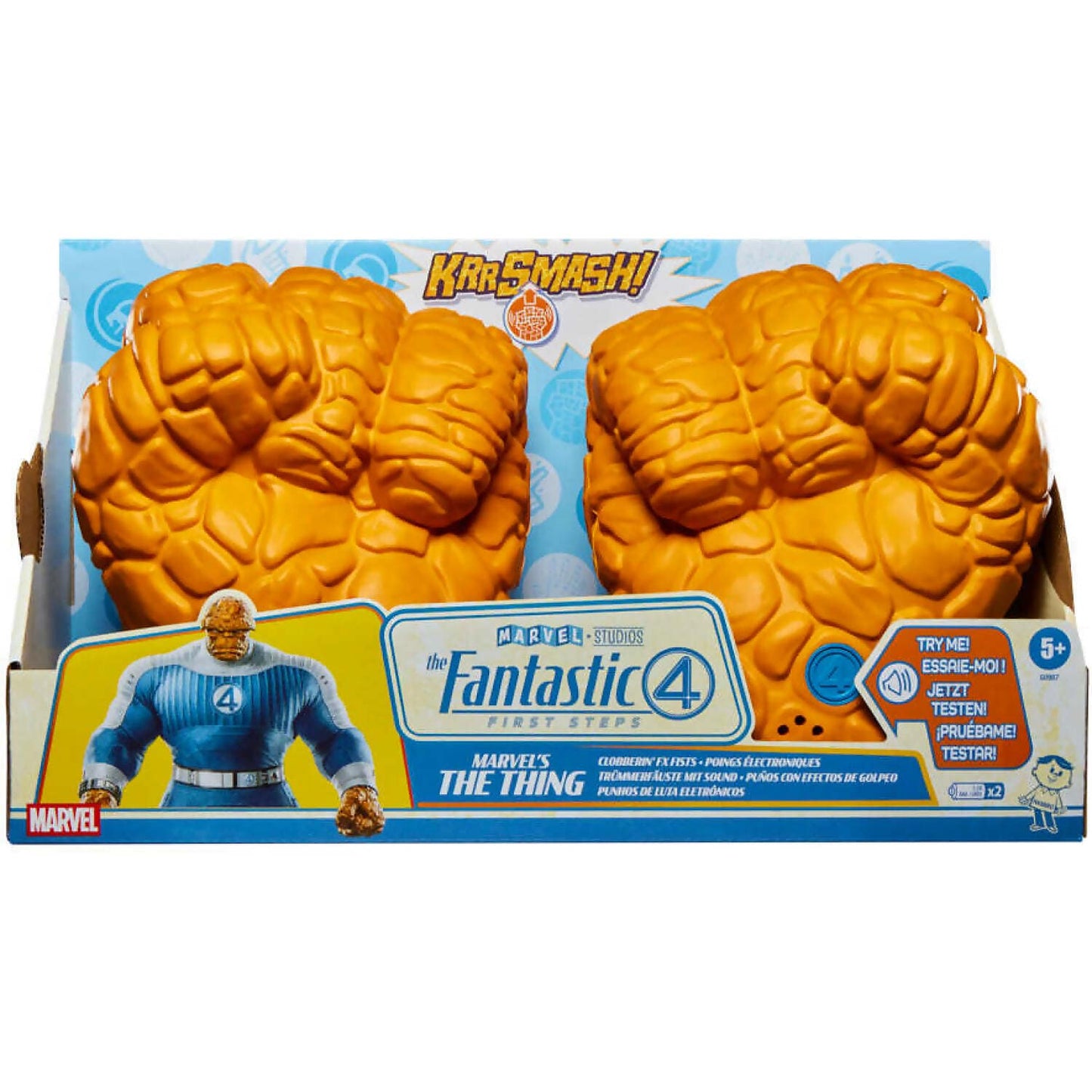 Marvel -  Studios - The Fantastic Four: First Steps Marvel’s The Thing Clobberin’ FX Fists