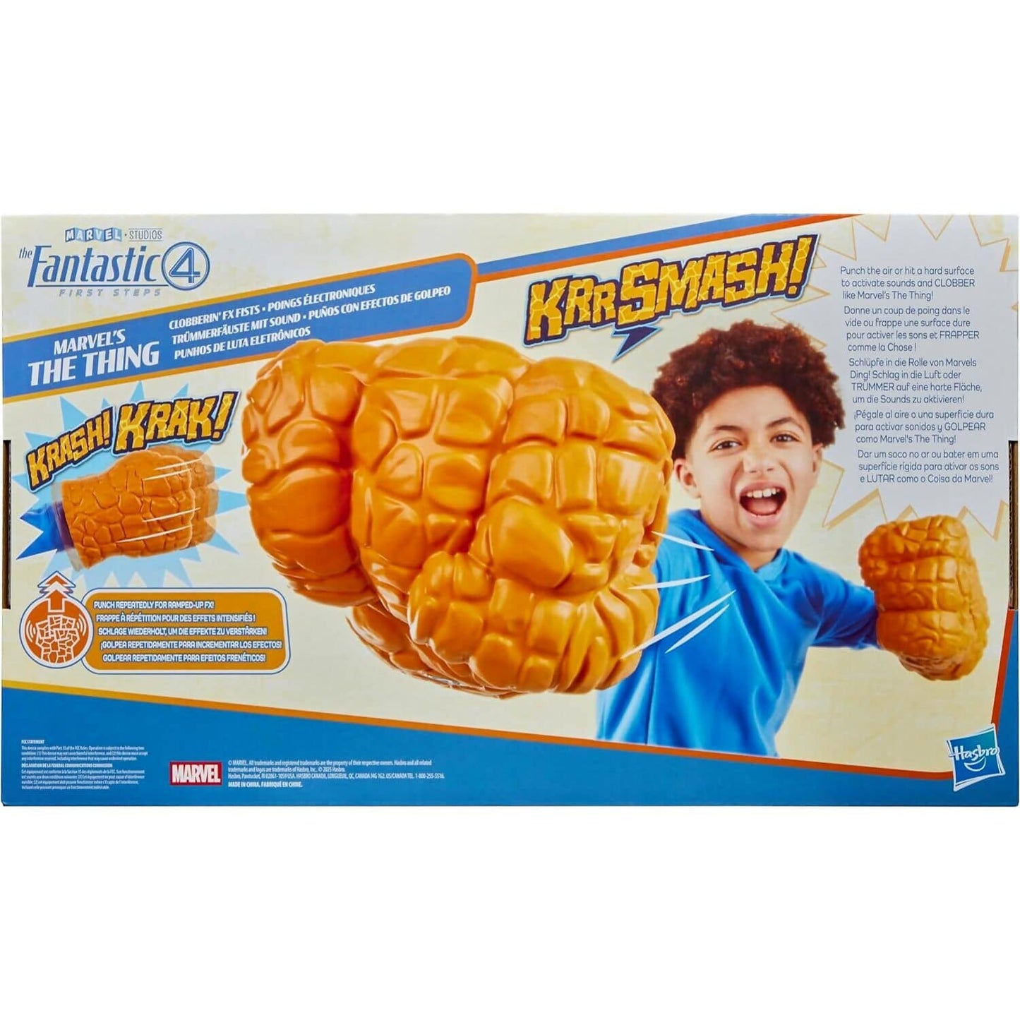 Marvel -  Studios - The Fantastic Four: First Steps Marvel’s The Thing Clobberin’ FX Fists