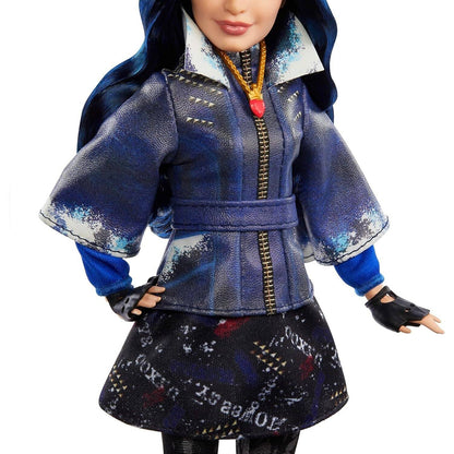 Disney -  Descendants - Evie Isle of the Lost 10th Anniversary Fashion Doll - Mattel