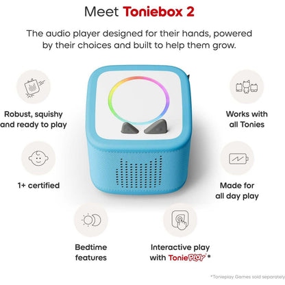 Tonies - Toniebox 2 Creative Tonie Rubie Starter Set - Sky Blue