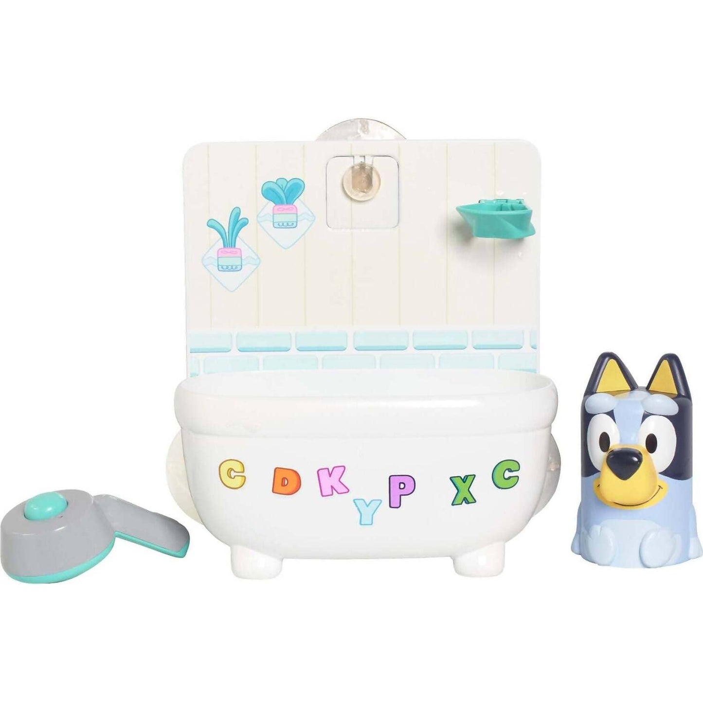 TOMY -  - Toomies - Bluey Shower & Scrub Bath Set