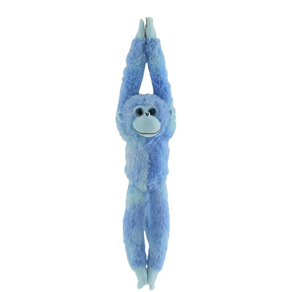 Cotton Candy - Plush Chester Hanging Monkey - Blue