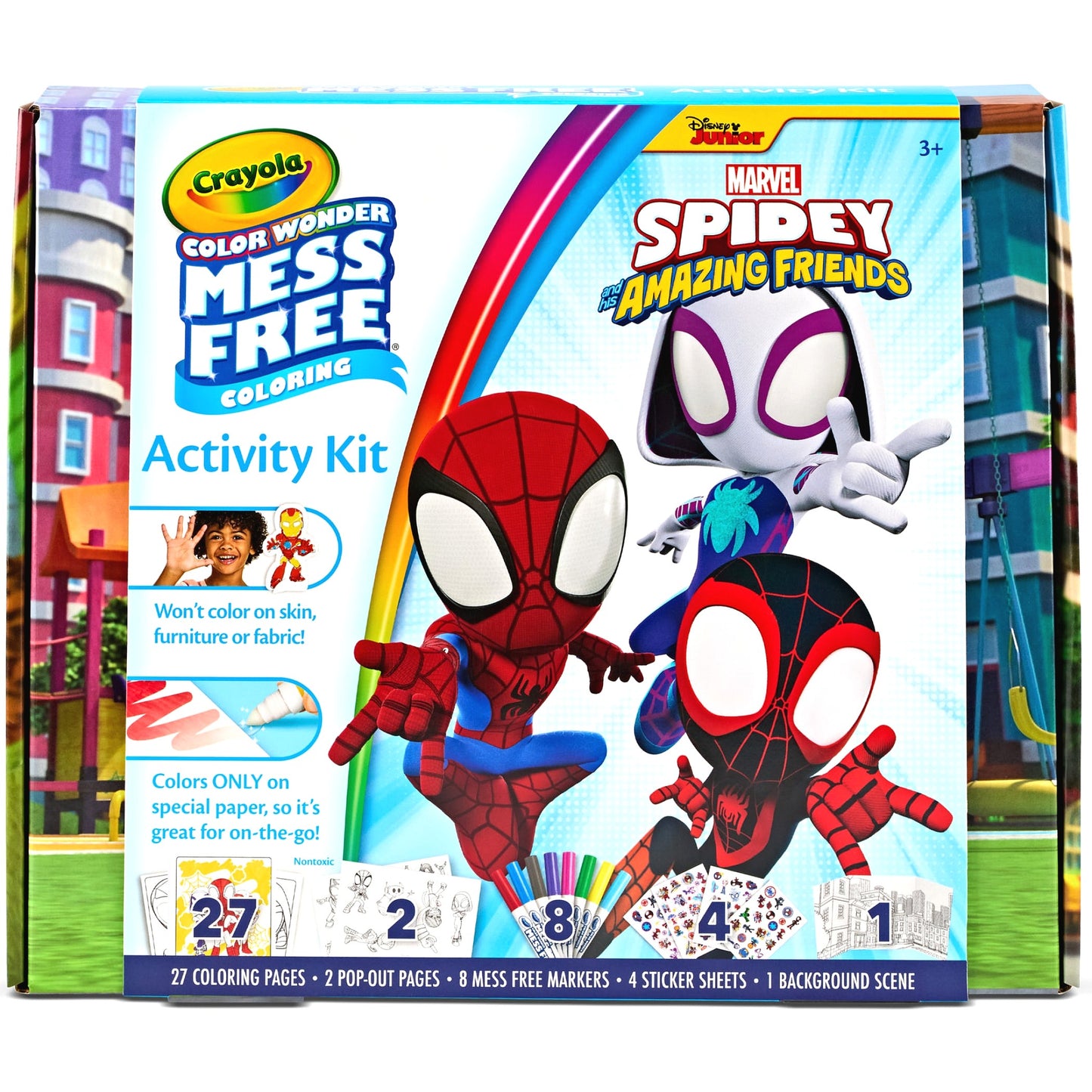 Crayola - Colour Wonder Activity Kit Marvel Spidey and his Amazing Friends