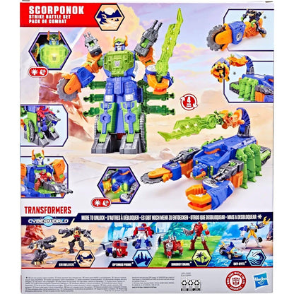 Transformers - CYBERWORLD Scorponok Strike Battle Set - Hasbro