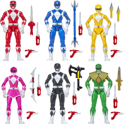 Power Rangers - Mighty Morphin Power Rangers Re-Ignition 6pk Action Figures