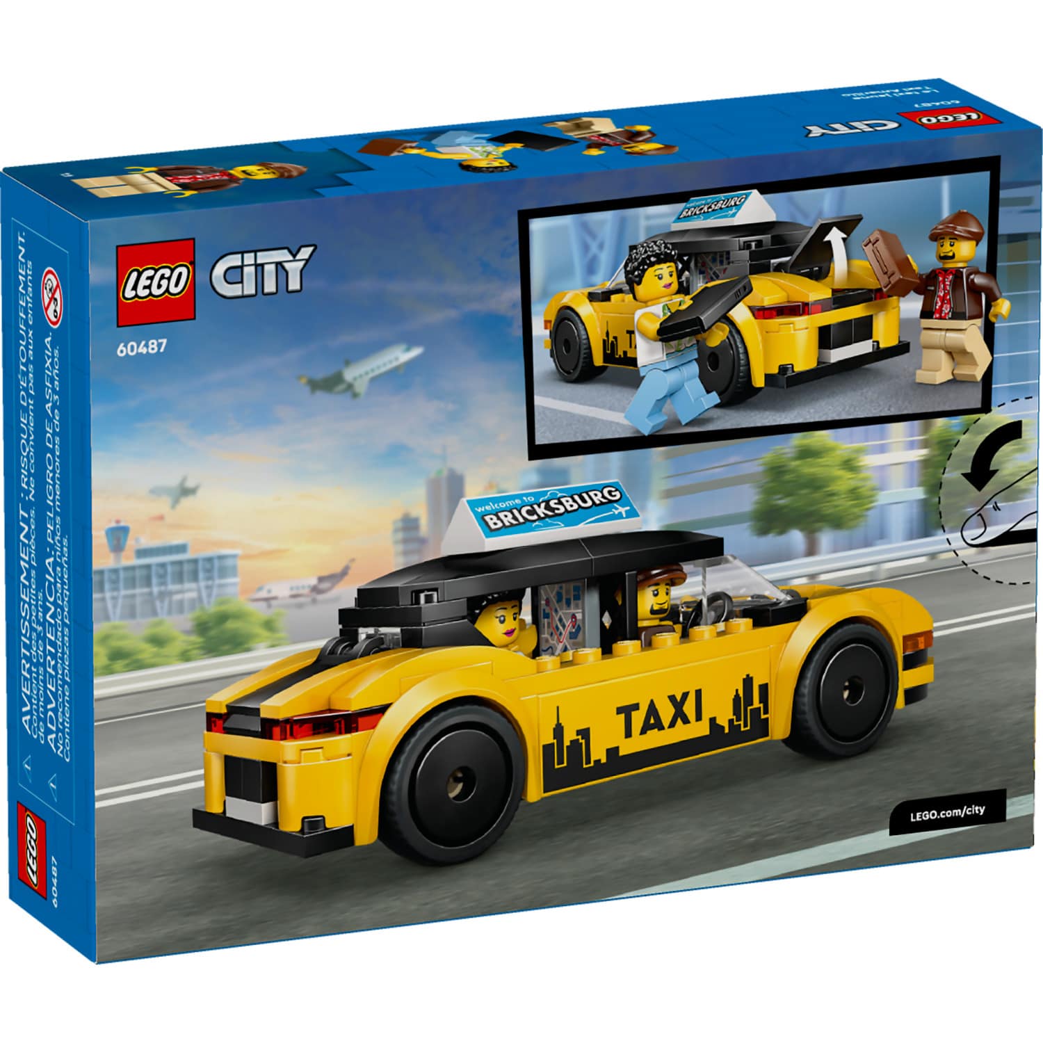 LEGO 60487 Yellow Taxi - City