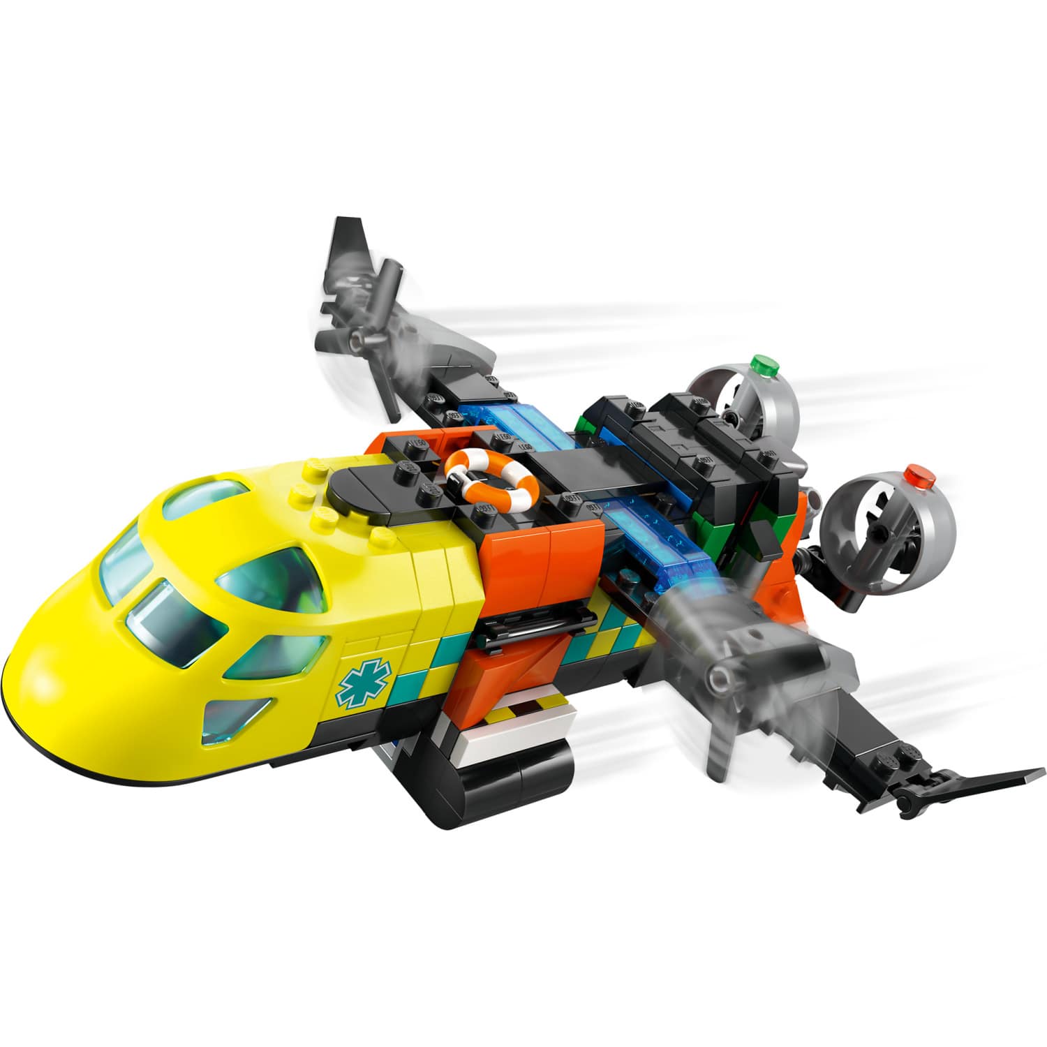 LEGO 60505 Airplane Service Truck & Hovercraft Remix - City