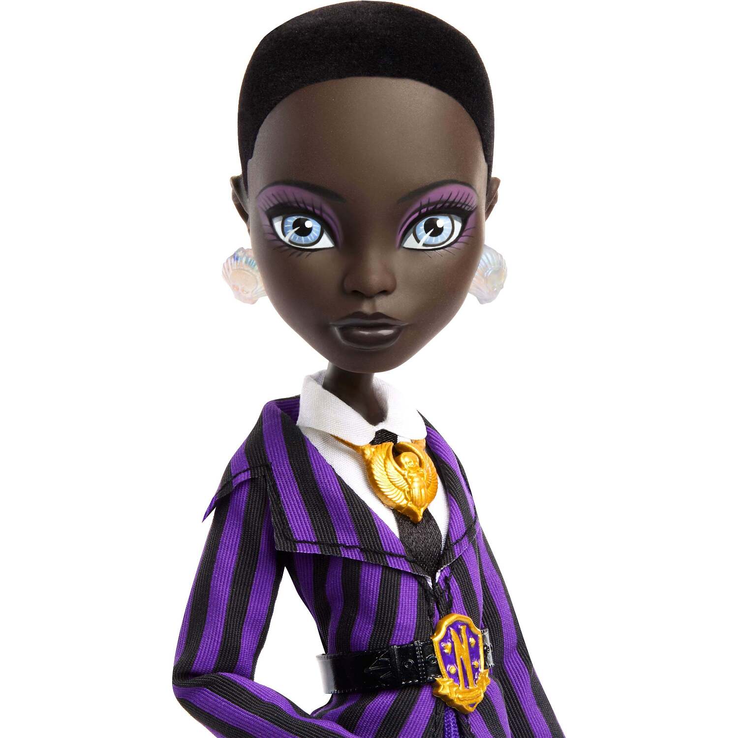 Monster High - X Wednesday Collectible Doll Bianca Barclay in Nevermore Academy Uniform - Mattel