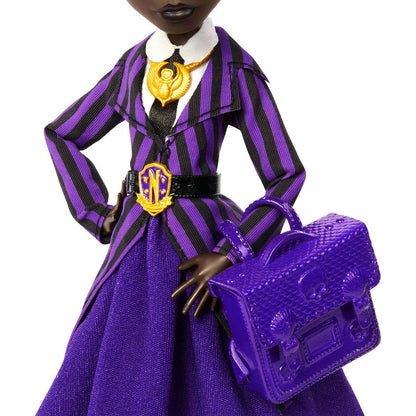 Monster High - X Wednesday Collectible Doll Bianca Barclay in Nevermore Academy Uniform - Mattel