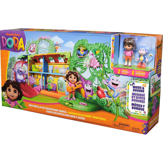 Dora The Explorer - Explore & Play Rainforest Casita Playset - Spin Master