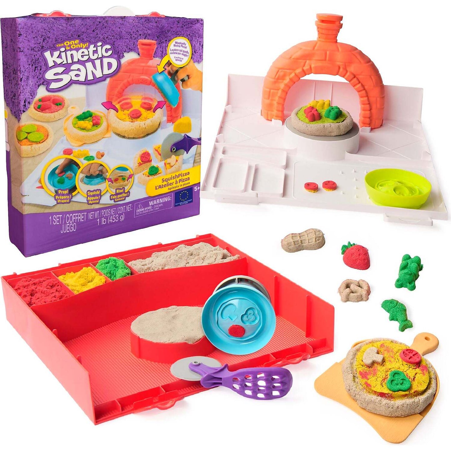 Kinectic Sand - Squish Pizza