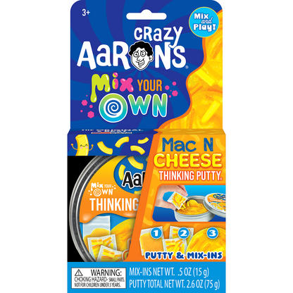 Crazy Aaron's - Mac & Cheese Mix Your Own Thinking Putty