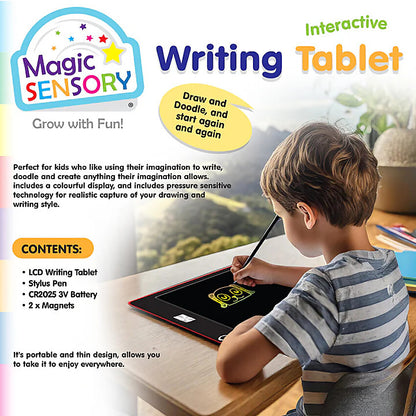 Magic Sensory - Interactive LCD Writing Tablet 8.5-inch - Red Pet