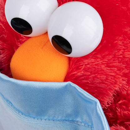 Sesame Street - Animated Peek-A-Boo Elmo Plush - Jasnor
