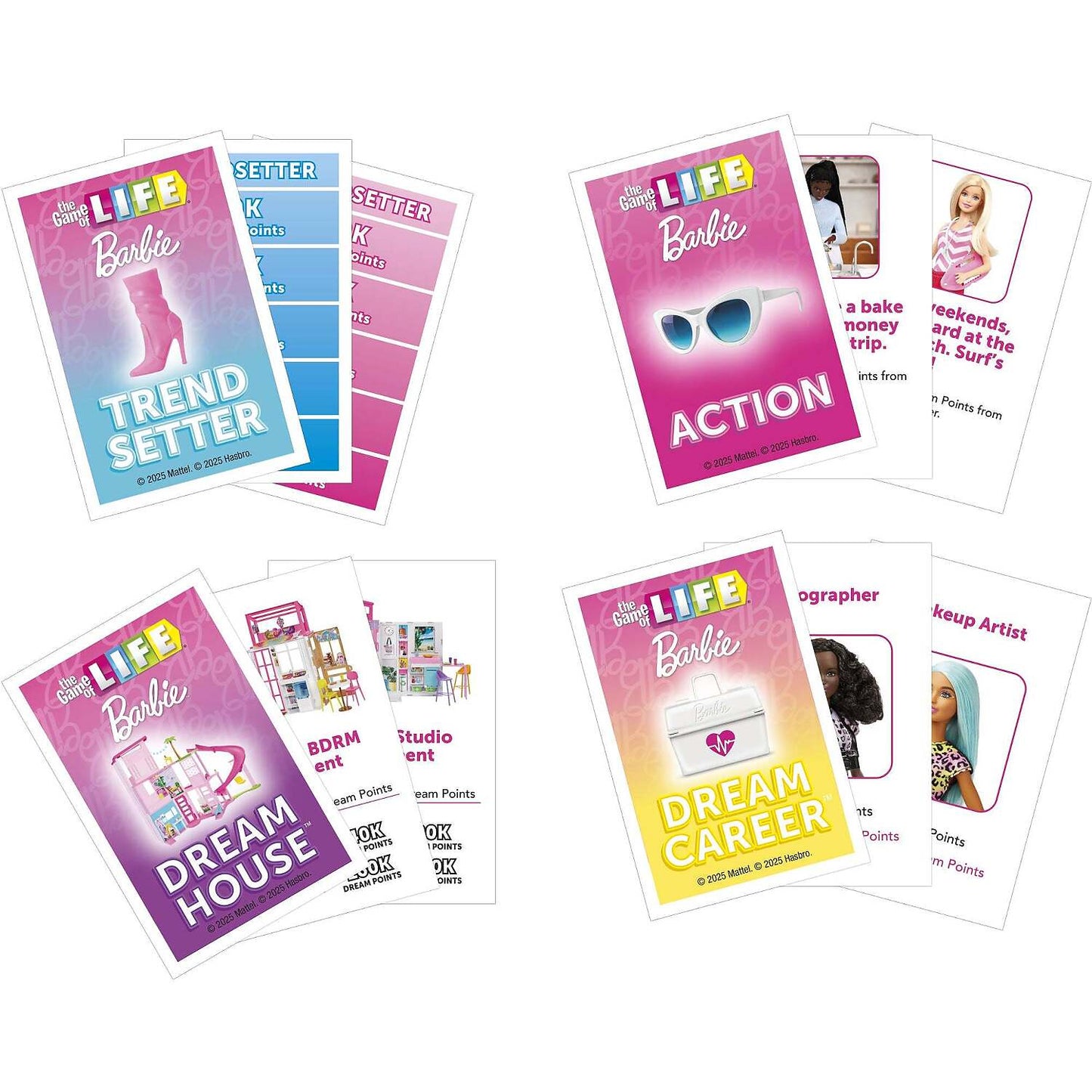 Hasbro -  Games - The Game of LIFE - Barbie