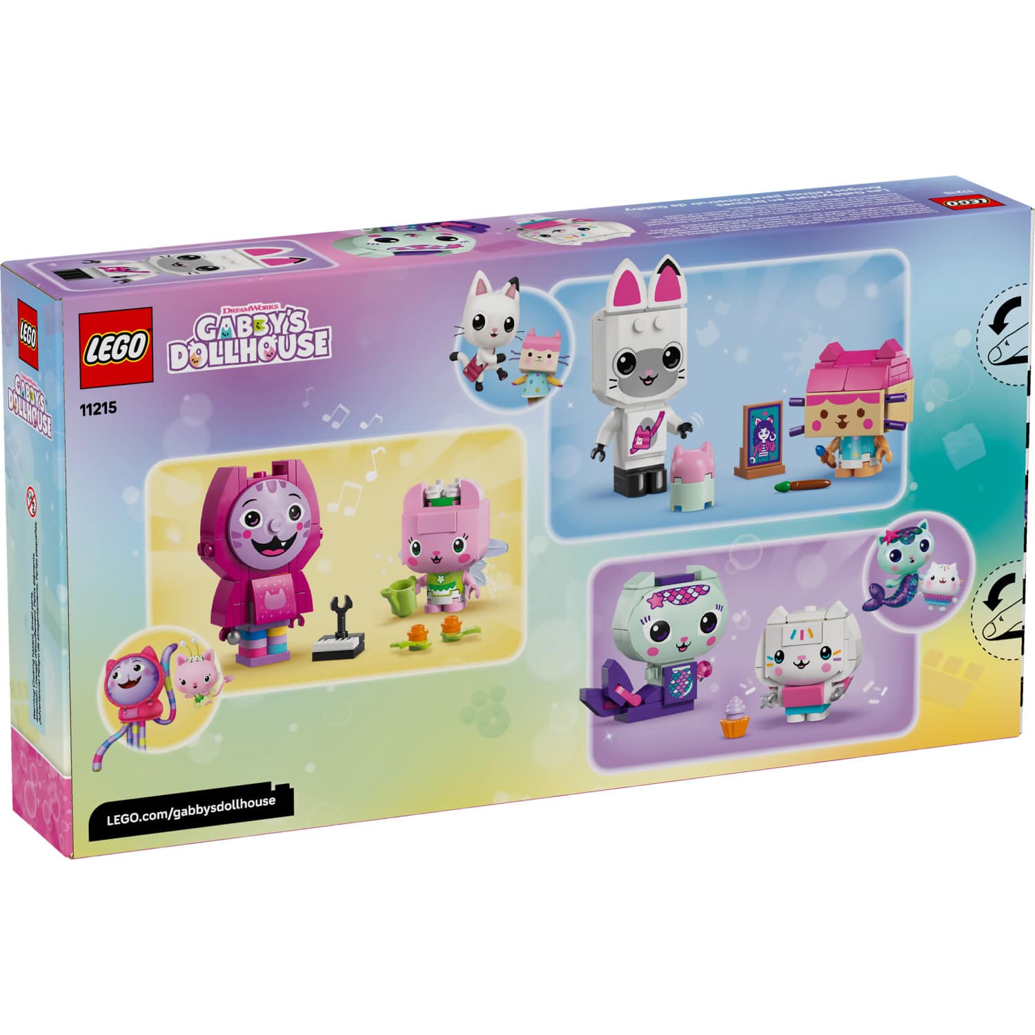 LEGO 11215 Gabby's Brick-Built Cat Friends - Gabby's Dollhouse