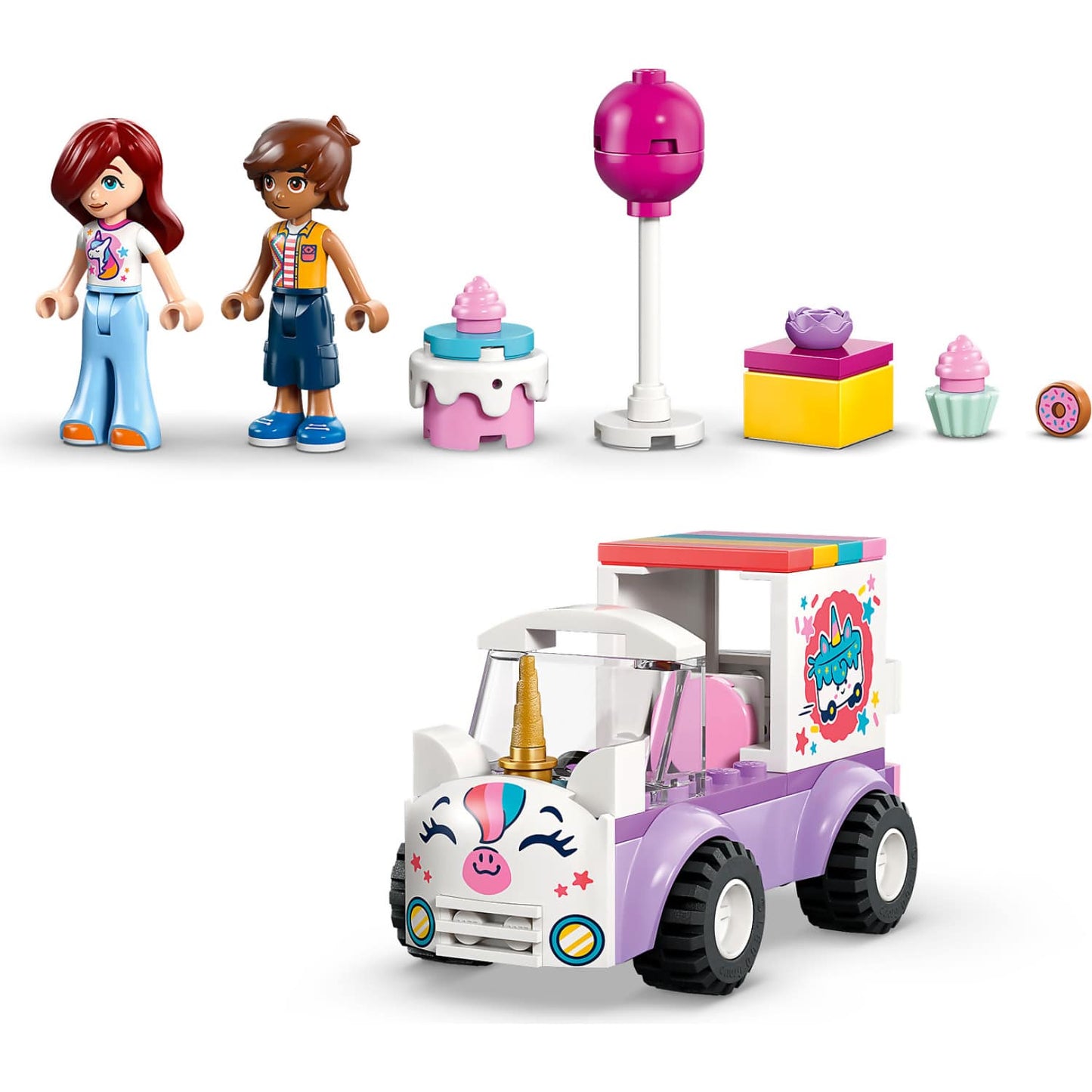 LEGO 42675 Unicorn Cake Delivery Car - Friends 4+