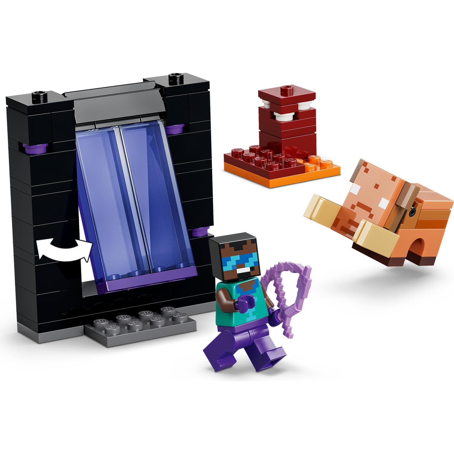LEGO 21584 Nether & End Portal Journey - Minecraft