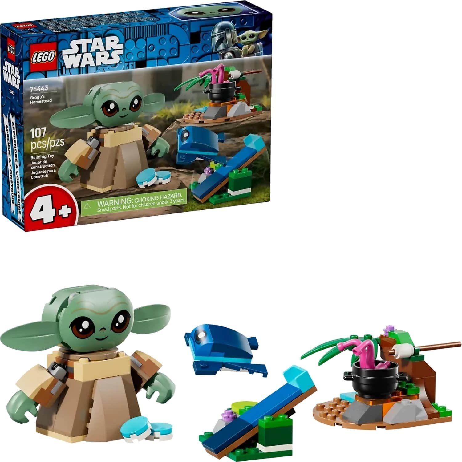 LEGO 75443 Grogu's Homestead - Star Wars 4+