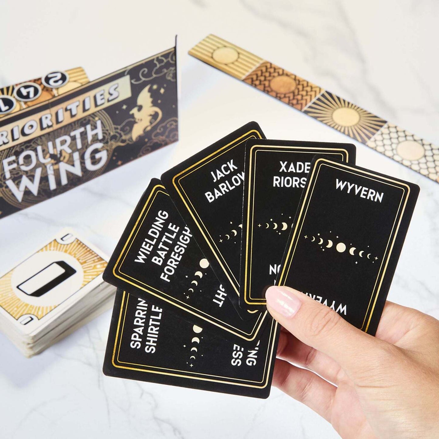 Hasbro -  Games - Priorities Fourth Wing Edition Card Game