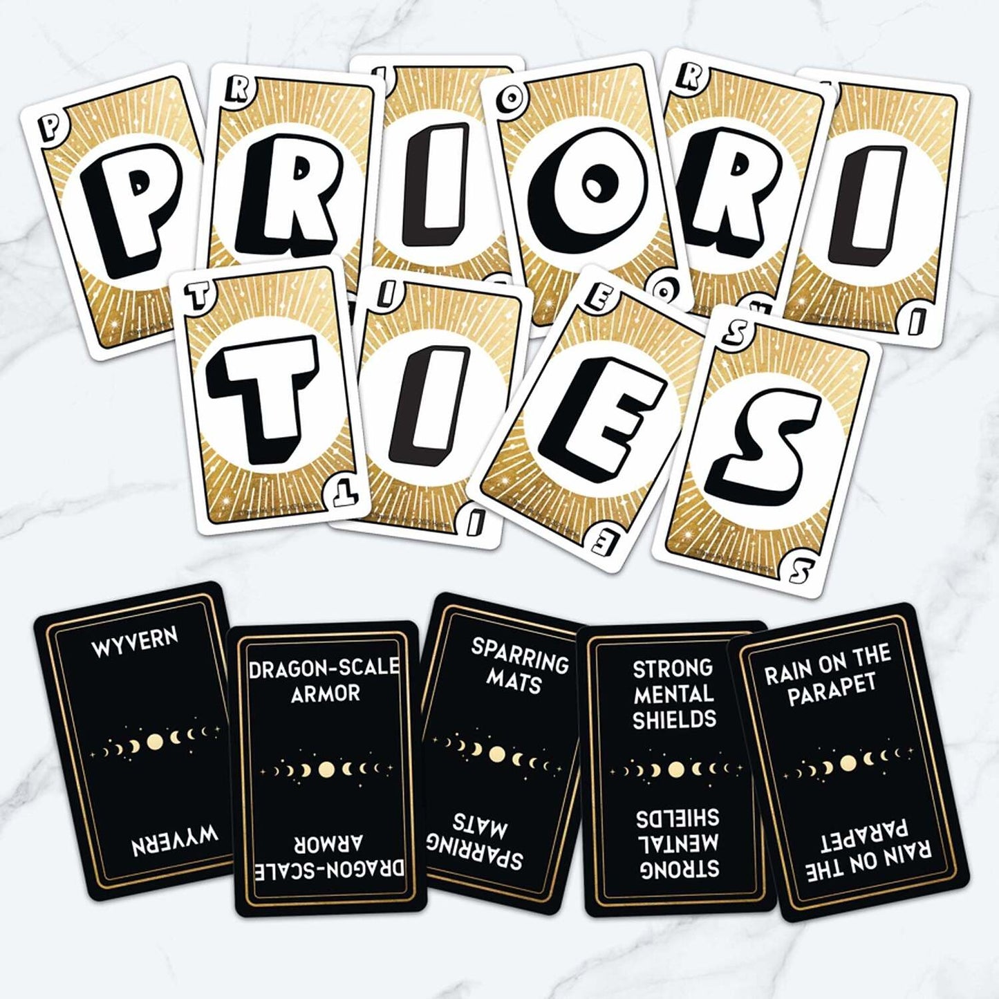 Hasbro -  Games - Priorities Fourth Wing Edition Card Game