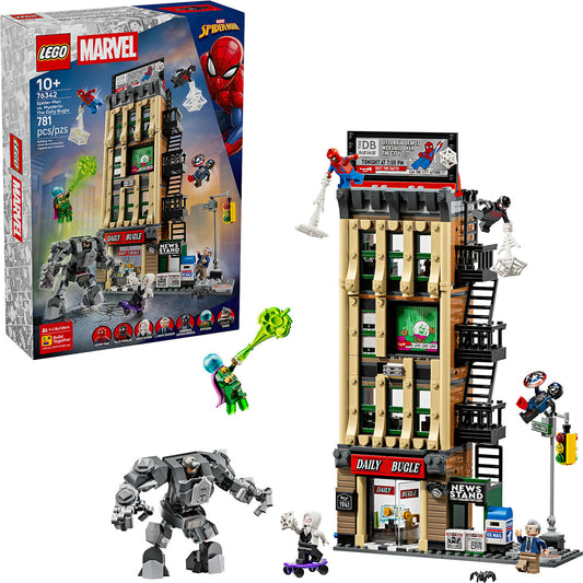 LEGO 76342 Spider-Man vs. Mysterio: The Daily Bugle - Marvel Super Heroes