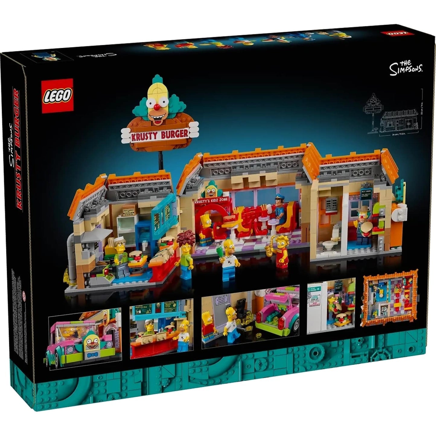 LEGO 10352 The Simpsons™: Krusty Burger - Icons