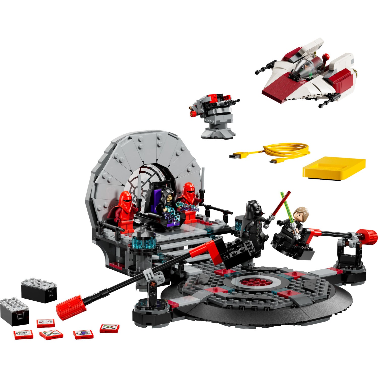 LEGO 75427 SMART Play : Throne Room Duel & A-Wing - Star Wars