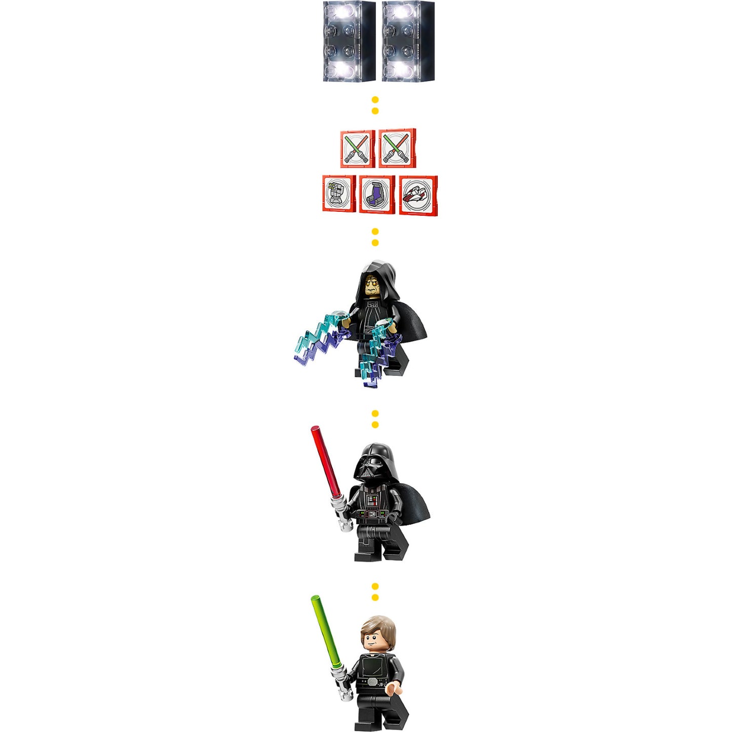 LEGO 75427 SMART Play™: Throne Room Duel & A-Wing™ - Star Wars