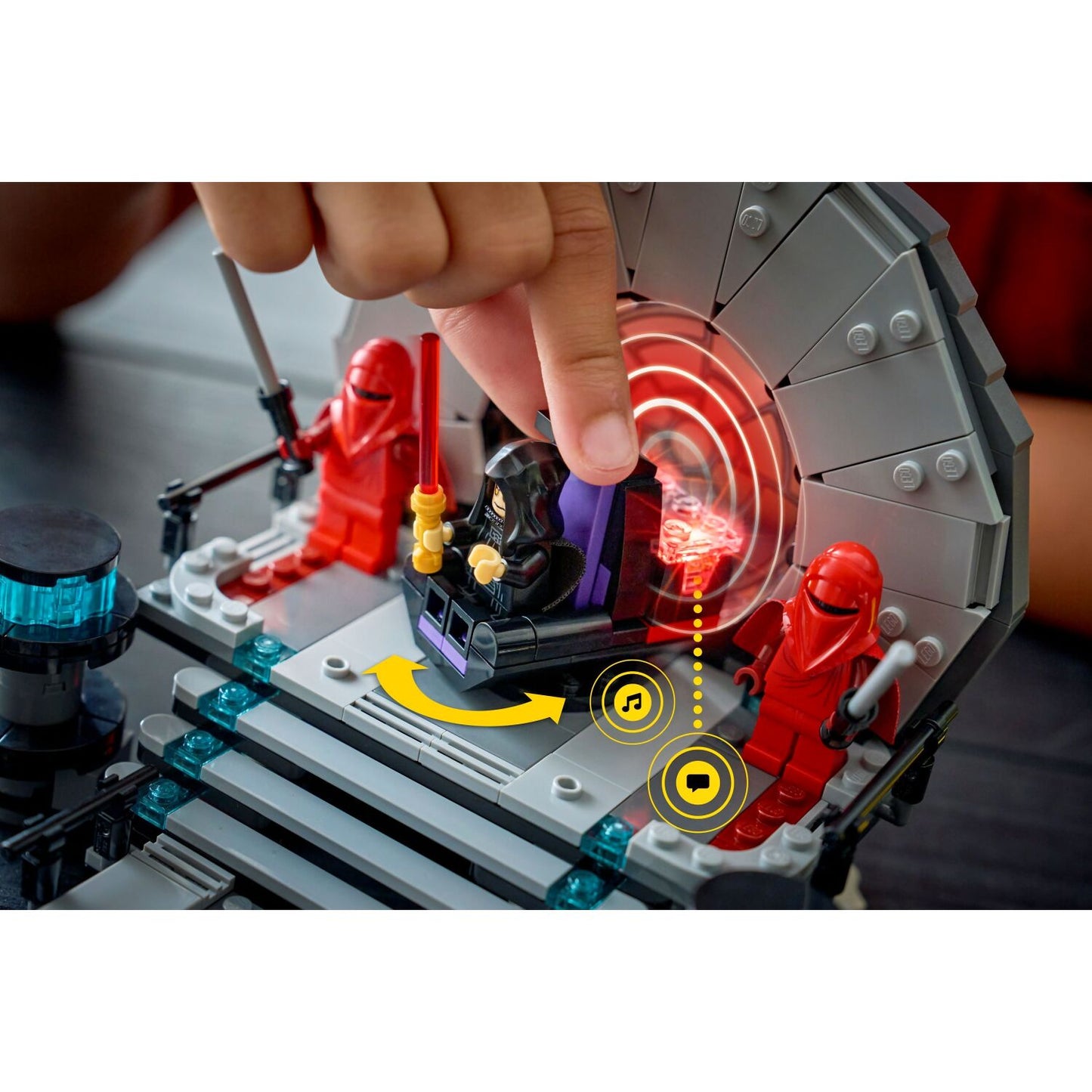 LEGO 75427 SMART Play™: Throne Room Duel & A-Wing™ - Star Wars