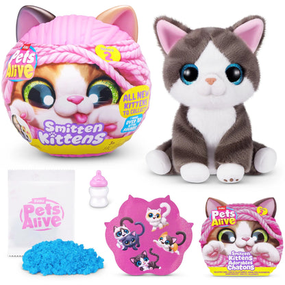 Zuru - Pets Alive Smitten Kittens Series 2 Interactive Plush Kitten Blind Box