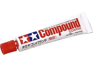 TAMIYA -  POLISHING COMPOUND COARSE 87068