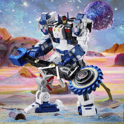Transformers -  Generations Legacy Series Titan Cybertron Universe Metroplex Action Figure Hasbro