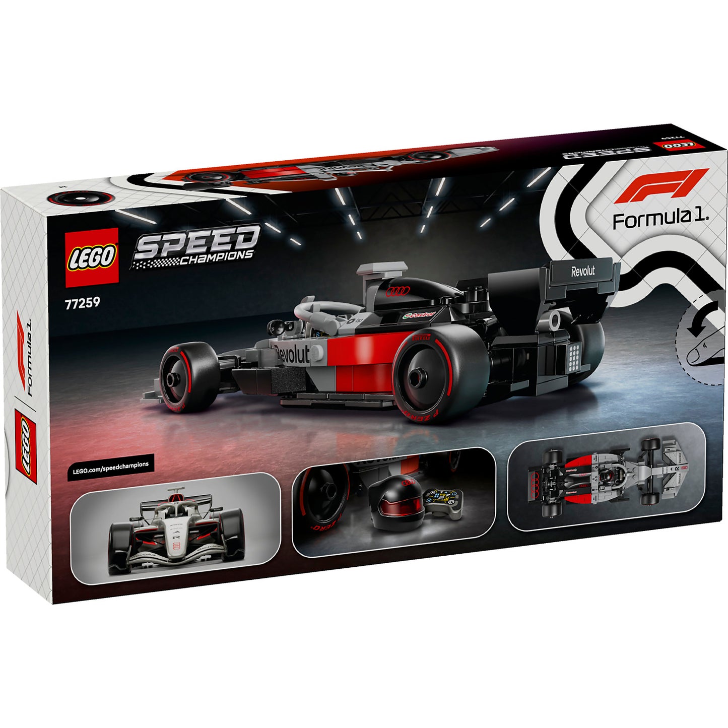 LEGO 77259 Audi Revolut F1® Team R26 Race Car - Speed Champions