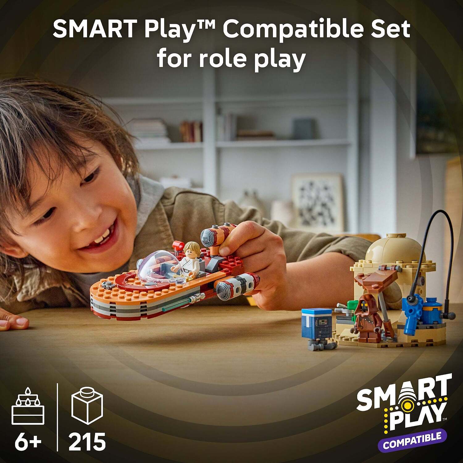 LEGO 75420 SMART Play Compatible: Luke's Landspeeder - Star Wars