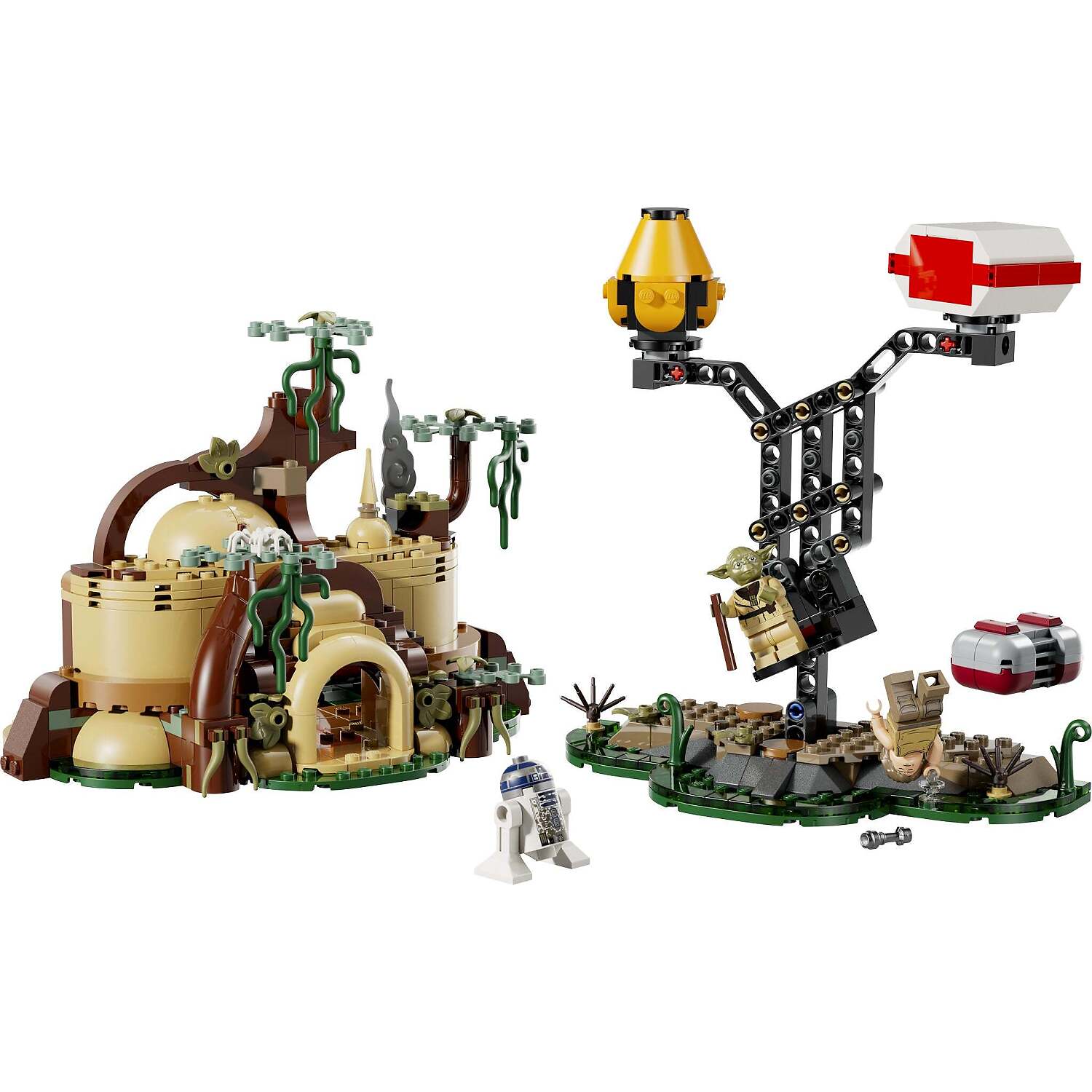LEGO 75422 SMART Play Compatible: Yoda's Hut and Jedi Training - Star Wars