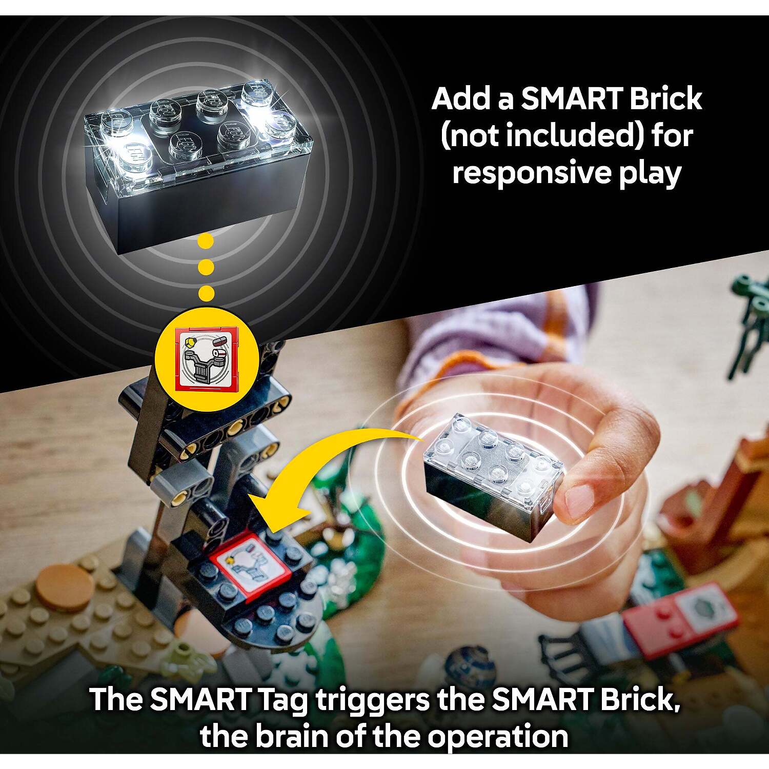 LEGO 75422 SMART Play Compatible: Yoda's Hut and Jedi Training - Star Wars