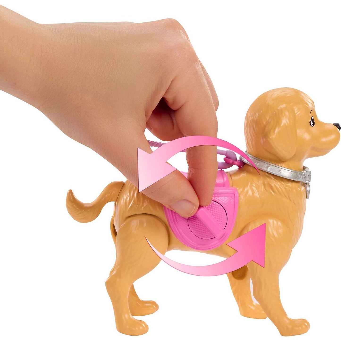 Barbie - Family & Friends Barbie Malibu Walk & Potty Pup Doll - Mattel