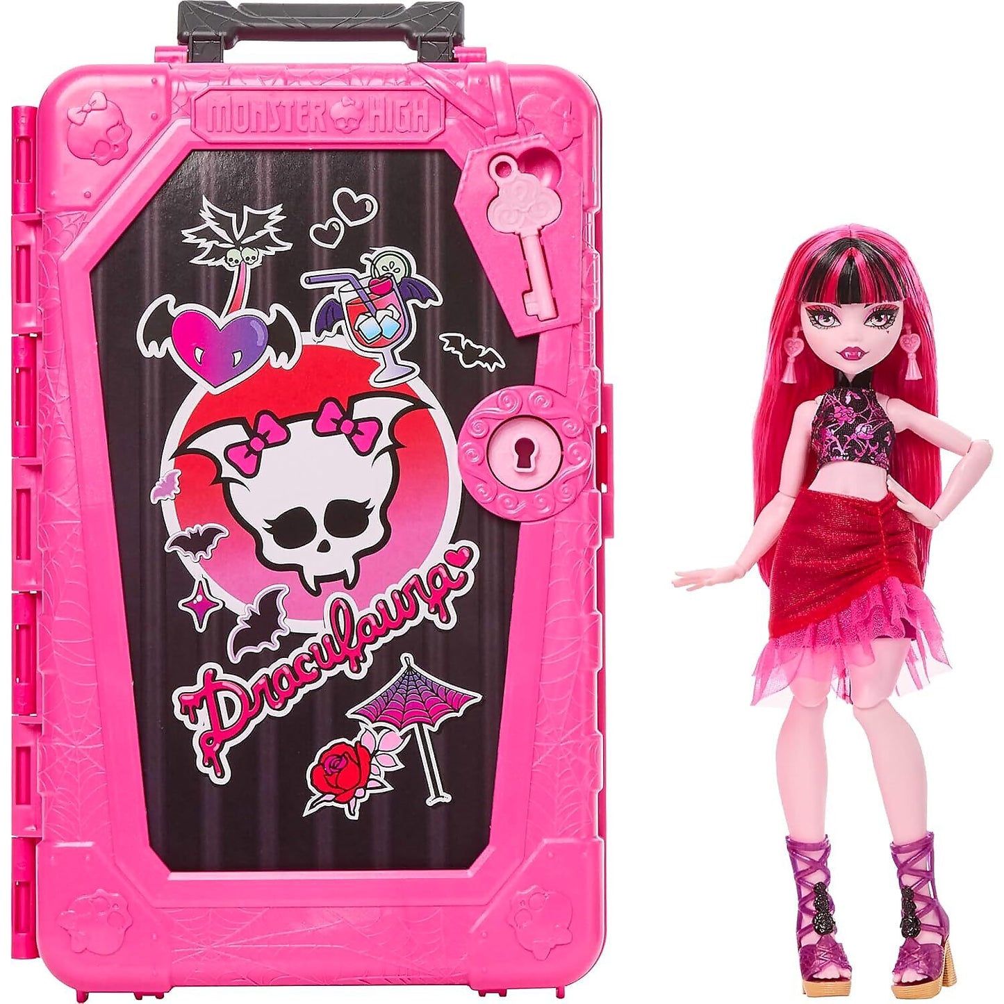 Monster High - Skulltimate Secrets Gore-Geous Oasis Playset Draculaura Doll and Accessories - Mattel