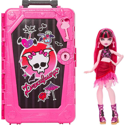 Monster High - Skulltimate Secrets Gore-Geous Oasis Playset Draculaura Doll and Accessories - Mattel