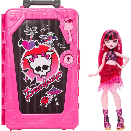 Monster High - Skulltimate Secrets Gore-Geous Oasis Playset Draculaura Doll and Accessories - Mattel