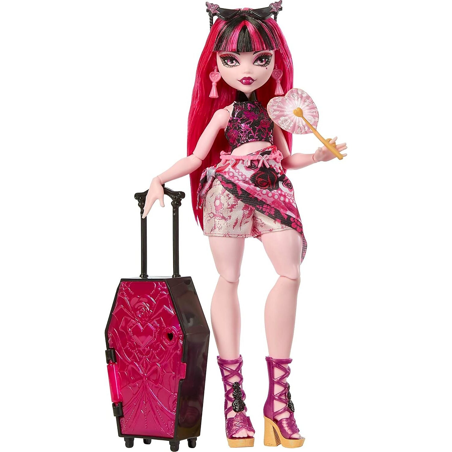 Monster High - Skulltimate Secrets Gore-Geous Oasis Playset Draculaura Doll and Accessories - Mattel