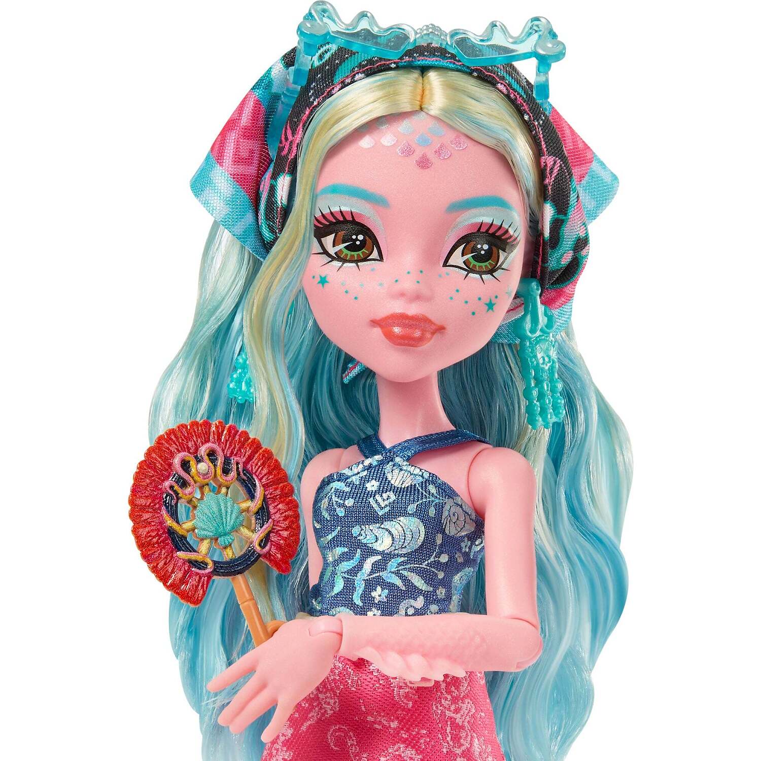 Monster High - Skulltimate Secrets Gore-Geous Oasis Playset Lagoona Blue Doll and Accessories - Mattel
