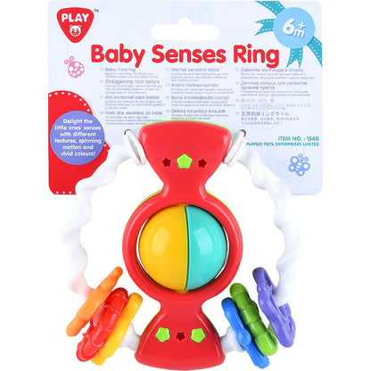 Playgo Toys Ent. Ltd  -  Baby Senses Ring 1 X Assorted (chosen At Random)
