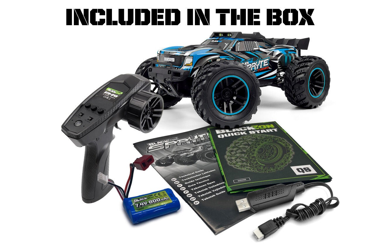BLACKZON SPRYTE ST TURBO 1/20 4WD MONSTER TRUCK – ORANGE
