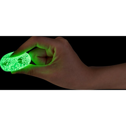 Smoosho's - Super Squeeze Glow in the Dark Mini Balls Set of 3 (Assorted Colours Chosen at Random)