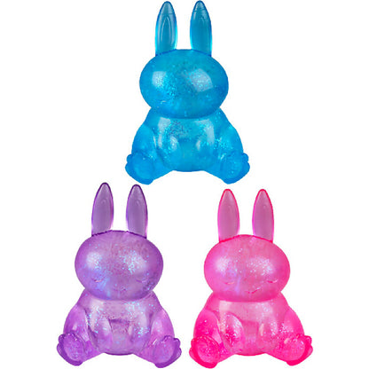 Smoosho's - Glow in the Dark Super Squeeze Rabbit (1x Assorted Colour Chosen at Random)