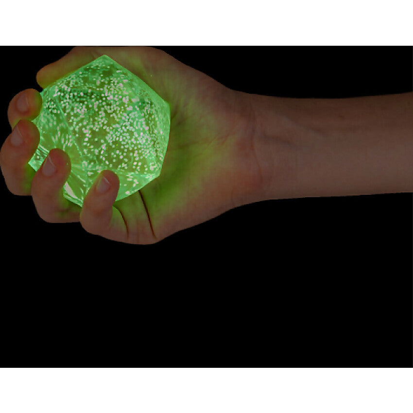 Smoosho's - Glow In The Dark Super Squeeze Polyhedron (1x Assorted Colour Chosen at Random)